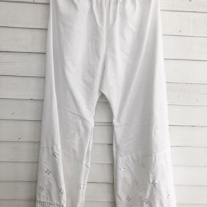 50er bis 60er Jahre Damen Pumphose, Spitzen Pumphose, kurze Hose, Pumphose, Cottagecore, mori, grandmacore, Unterwäsche, lang