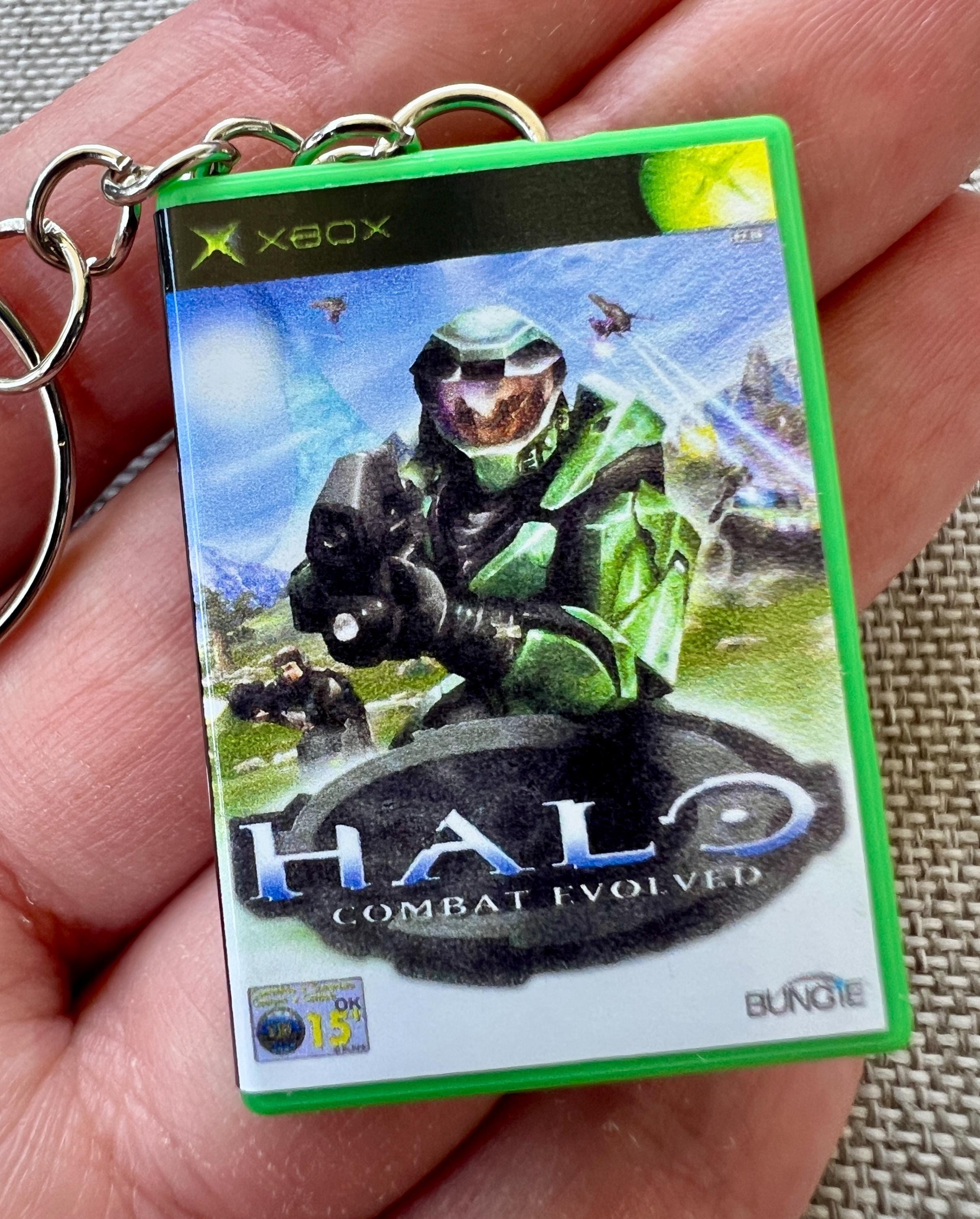 Xbox 360 Halo Personalized Mini Game Keychain, Handmade 3D Printed