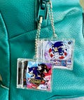 Sonic Adventure NFC Keychain: Handmade Sega Dreamcast Gamer Gift product logo