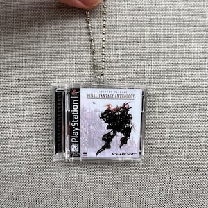 Final Fantasy VII PS1 Keychain With NFC FFVII Handmade Sony Playstation ...