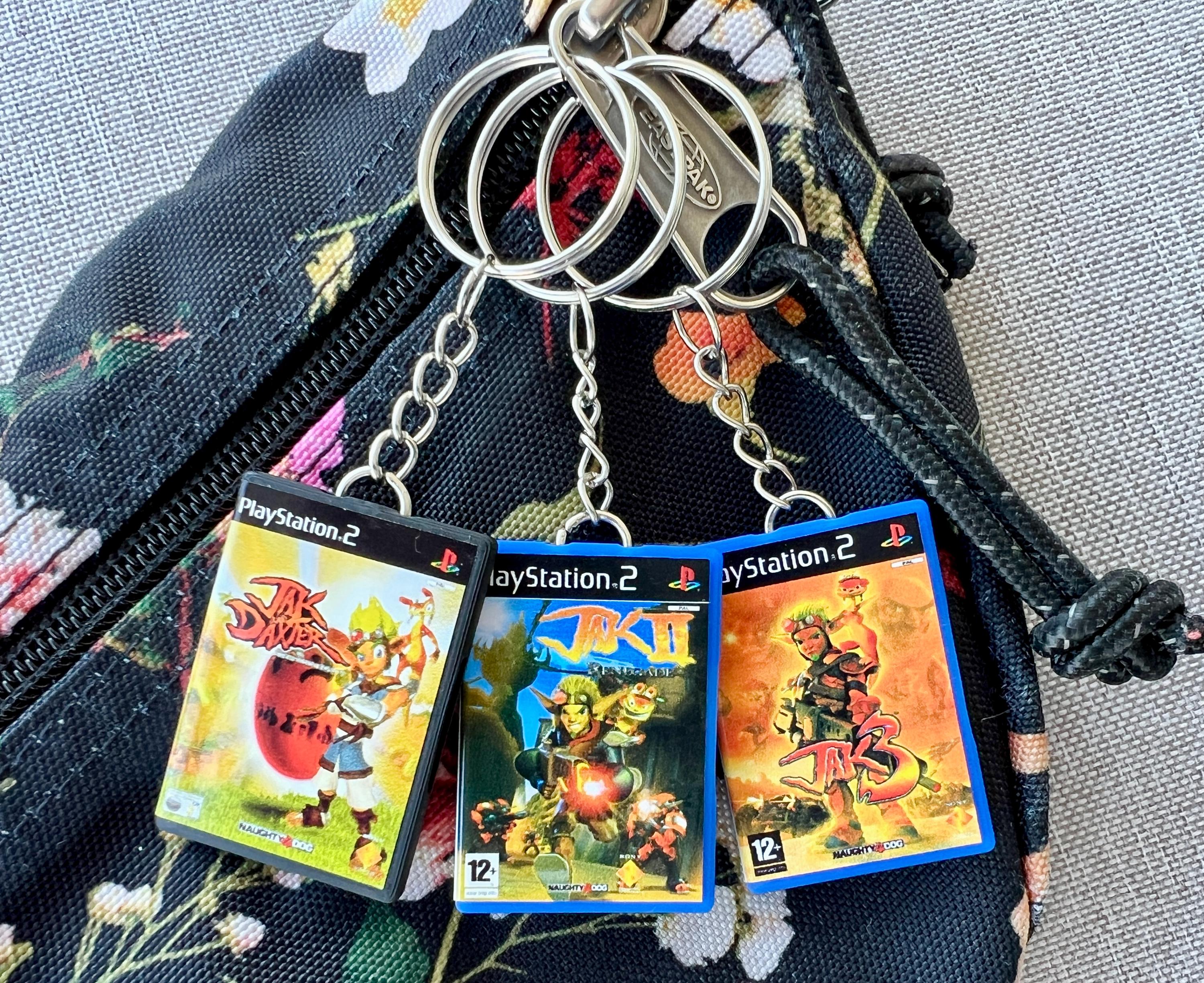 Mini Ps Game Keyring - Etsy