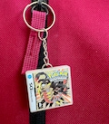 Nintendo DS Pokemon Mini Game Keychain handmade 3D printed keyring, birthday present, gaming fan video game gift custom accessory, product logo