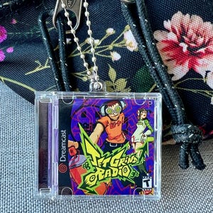 Jet Grind Radio NFC-sleutelhanger Jet Set Radio Handgemaakte Sega Dreamcast Gamer Gift
