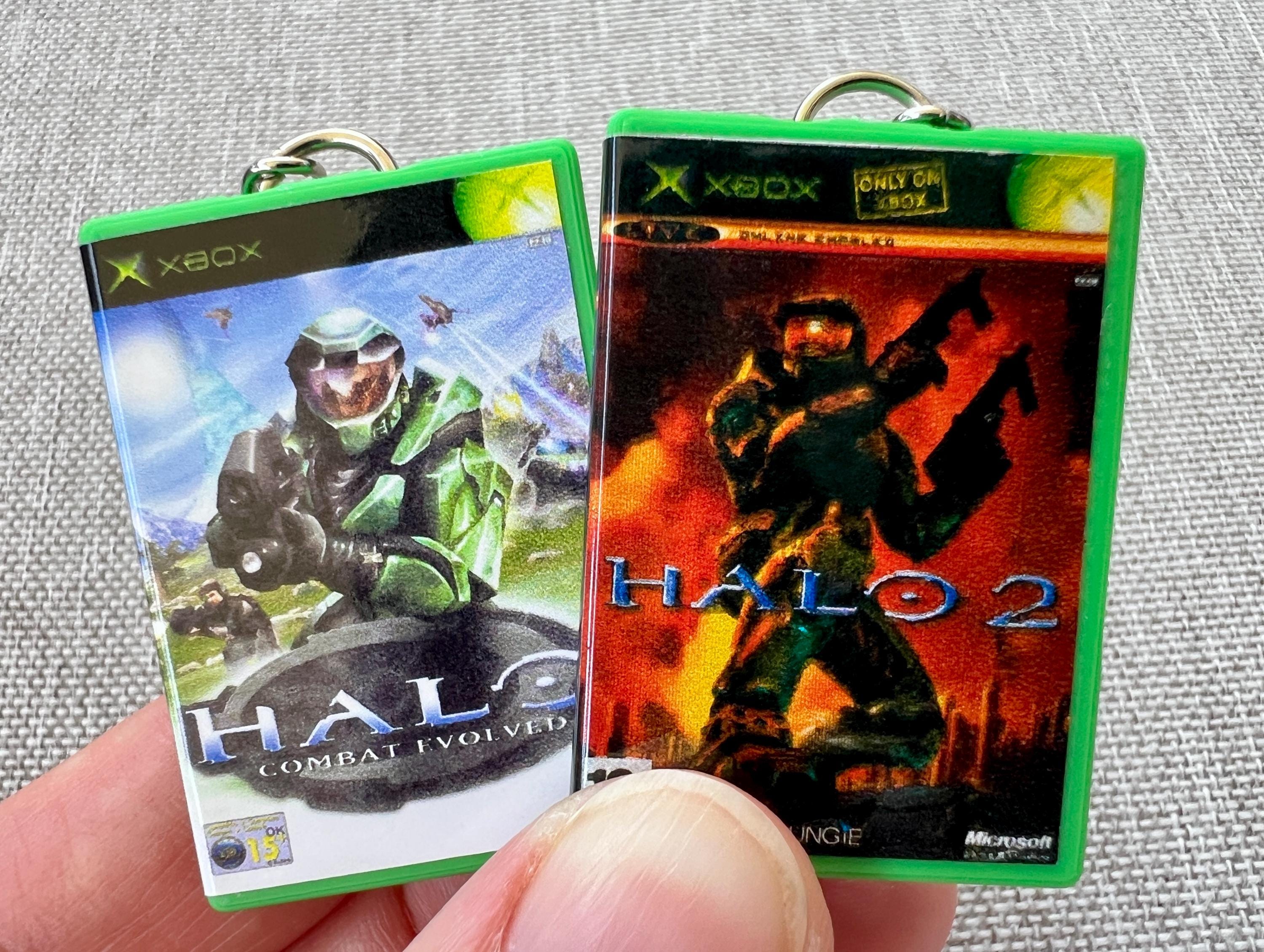 Xbox 360 Halo Personalized Mini Game Keychain, Handmade 3D Printed