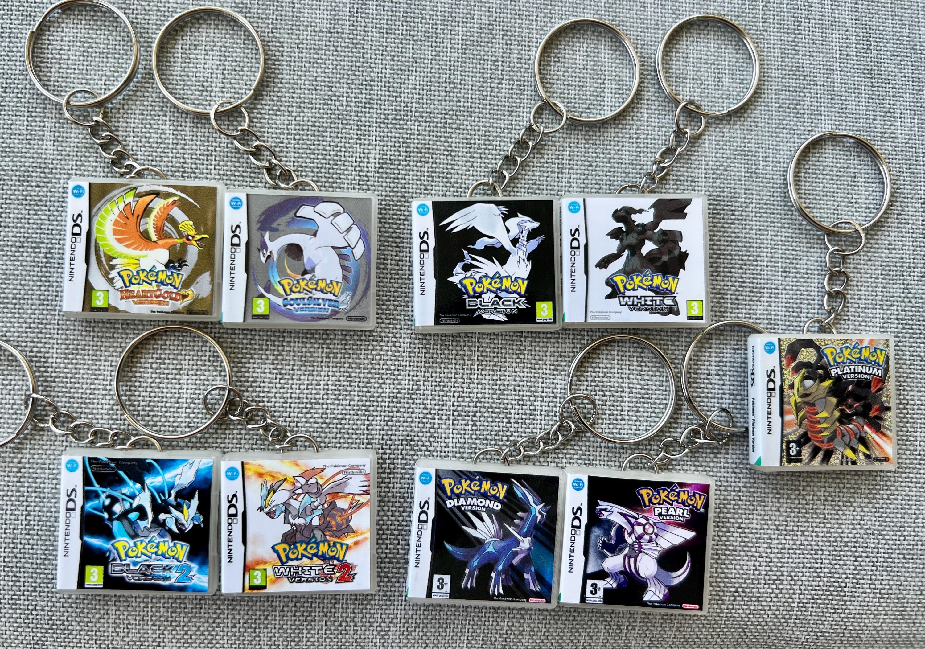 ニンテンドーDSポケモンミニゲームキーホルダー手作り3Dプリント