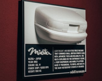 Mazda Miata MX5 NA | 3D Car Print | Art Print | Wall Decor