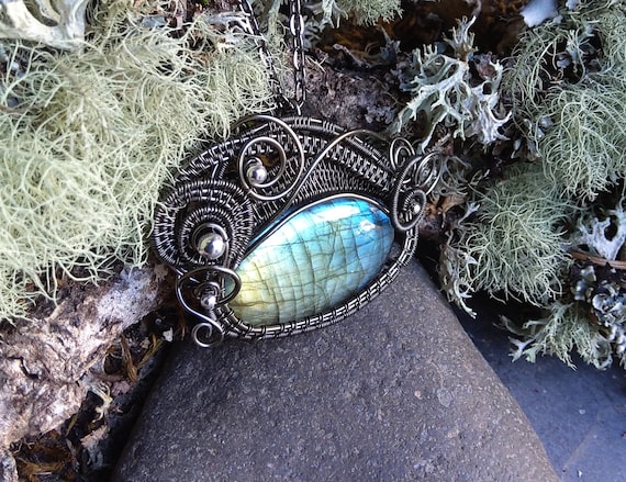 Twistedsisterarts Labradorite Pendant