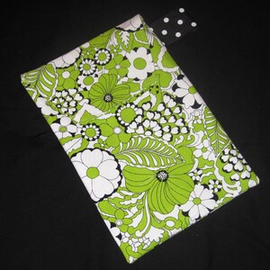 Diaper Clutch - Kiwi Flowers Diaper Clutch