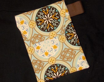 Diaper Clutch - French Riviera Medallion Diaper Clutch with Pocket- Ready 2 Ship