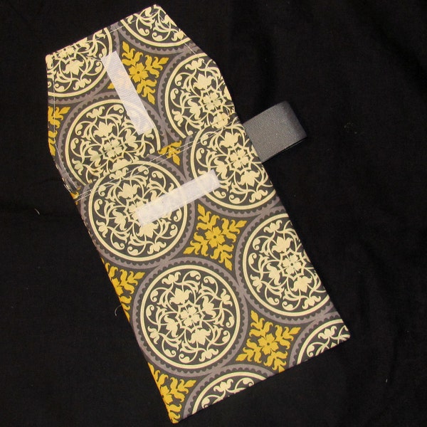 Granite Scrollwork Diaper Clutch with Pocket