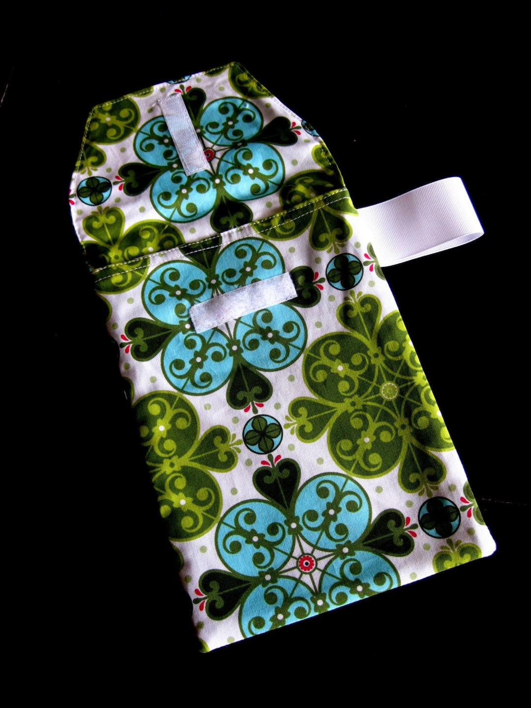 Diaper Clutch READY 2 Shipleaf Gothic Flower Diaper Clutch With a