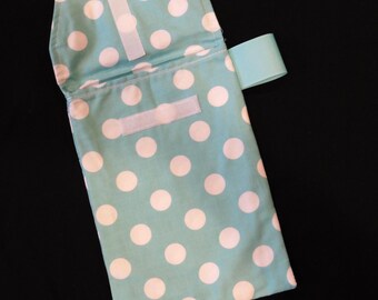 Aqua Dot pañal embrague-listo 2 barco - pañal y toallitas Tote