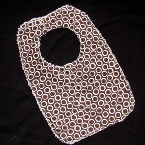 Toddler Bib - Espresso Mingle Toddler Bib - Brown Toddler Bib - Neutral Baby Bib
