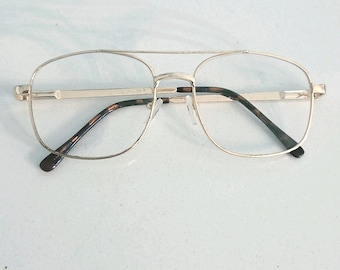 Gafas de aviador para hombre EMPIRE, montura dorada, lentes graduadas, Palm Springs