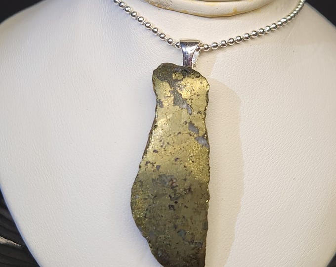 HANDMADE Chalcopyrite Necklace
