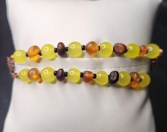 COUPLES Amber Bracelet