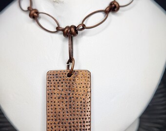 Copper LOVE Necklace