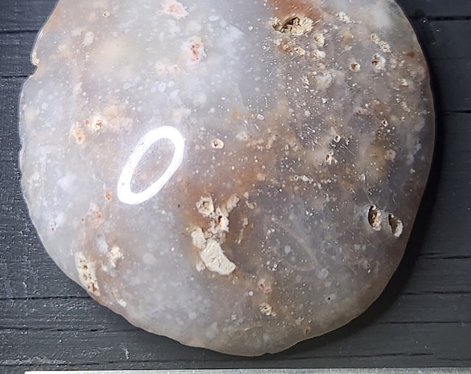 Agate Hand Polished face from Arizona