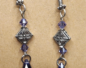 AMETHYST Swarovski Earrings