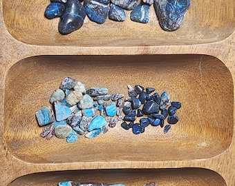 Tumbled Shattuckite and Chrysocolla from Arizona