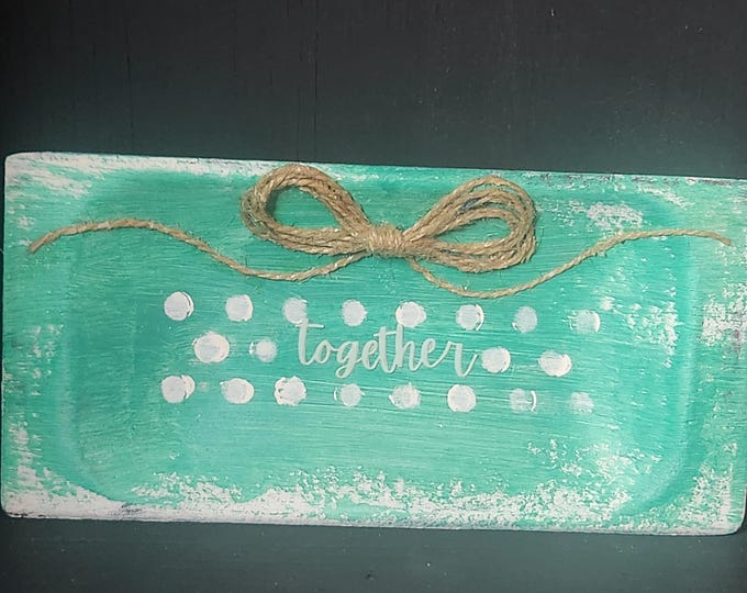 Turquoise Hanging Decor