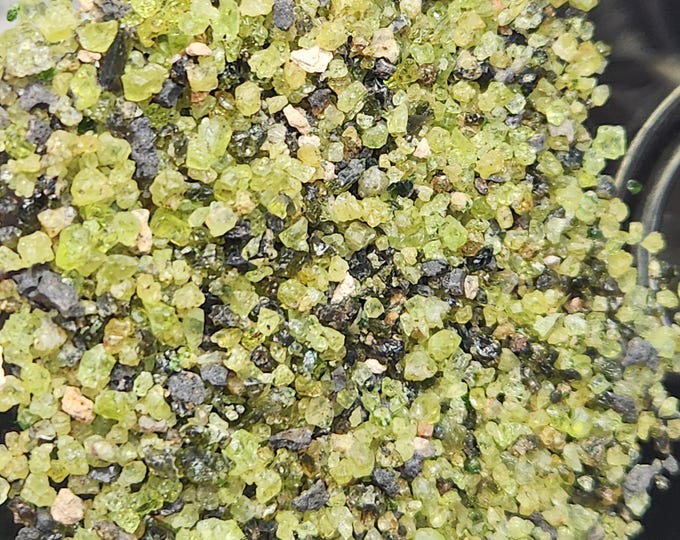 Peridot/Olivine "Sand" RAW Self-collected San Carlos