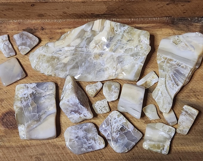 Tumbled Green Agate from Arizona