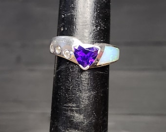 AMETHYST OPAL Ring