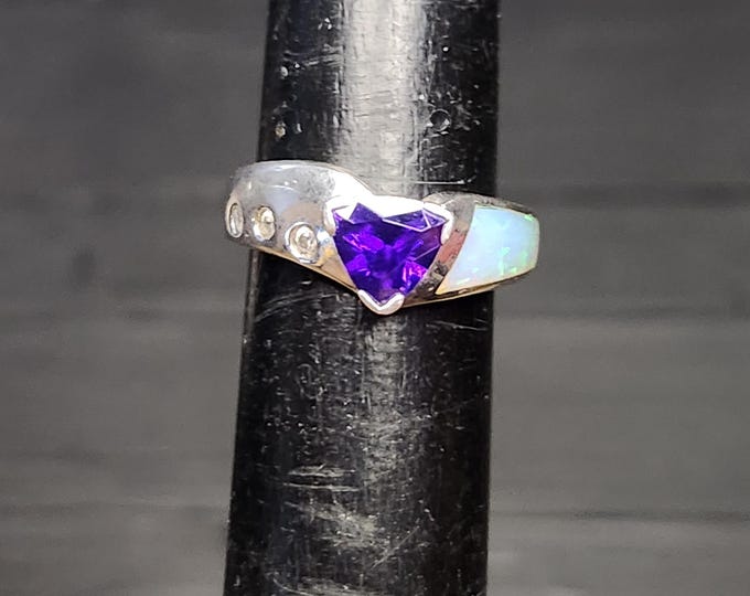 AMETHYST OPAL Ring