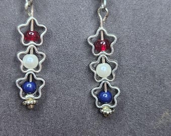 INDEPENDENCE DAY Dangle Earrings