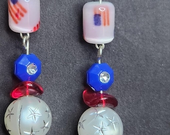 USA Dangle Earrings