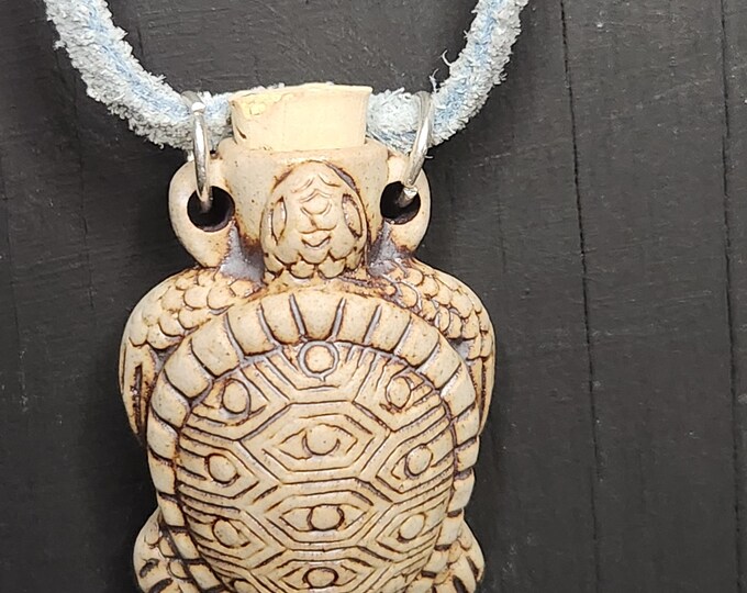 TURTLE Vial Necklace