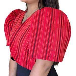 Filipiana Bolero | Ifugao weaving | loomweaving | Cordillera| native attire | traditional Filipino | philippines | locally made Medium Size