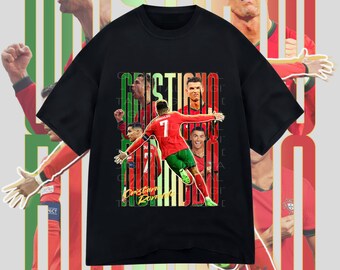ポルトガル代表 C.RONALDO 応援プリントTシャツ - メルカリ