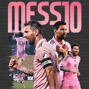 Lionel Messi | Miami Design | Digital Design | Football T-Shirt Design | Poster | T Shirt Design