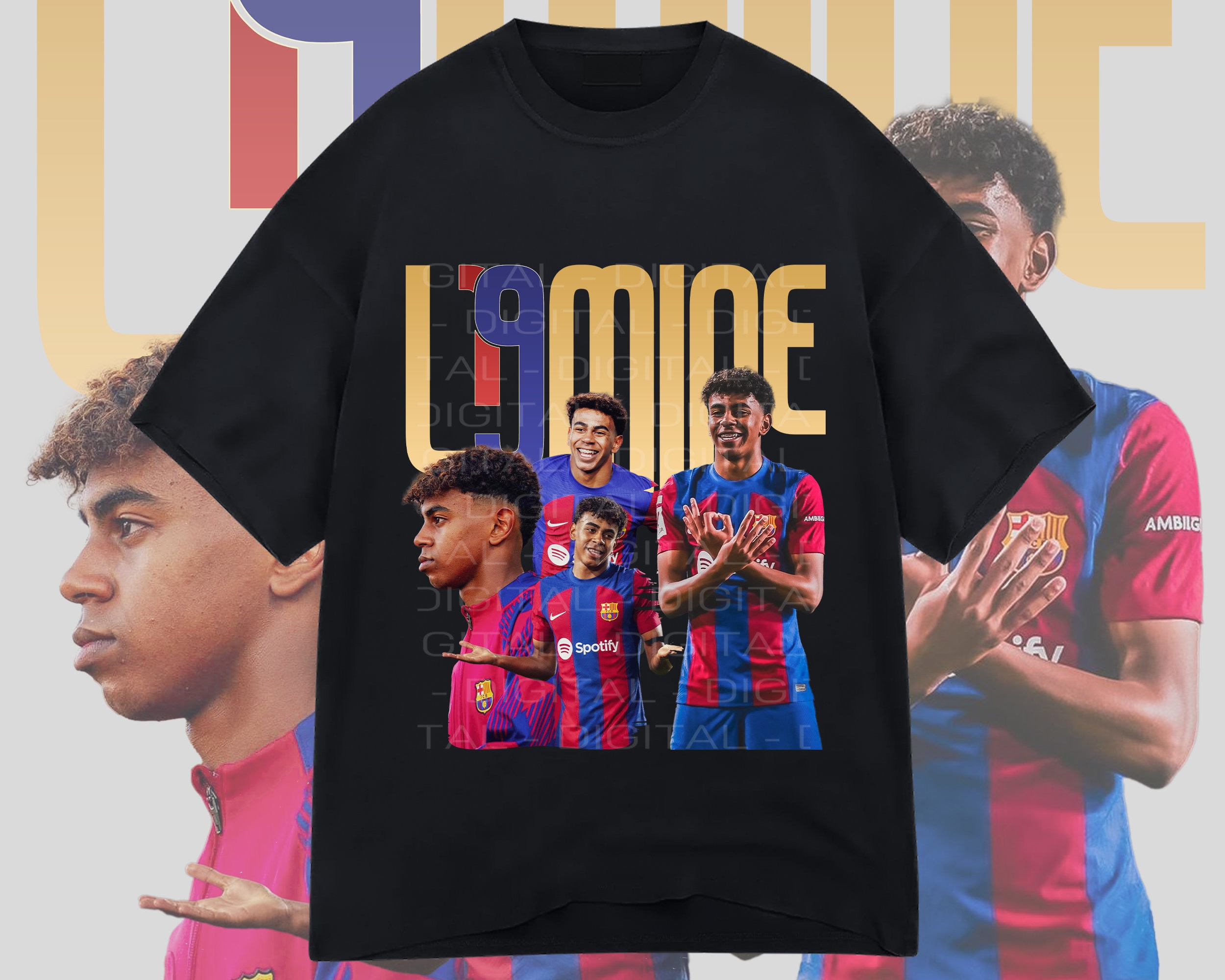 Lamine Yamal | Barcelona Design | Digital Design | Football