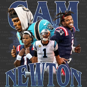 Cam Newton | Diseño de mezcla | Diseño Digital | Diseño de camiseta de fútbol | Póster | Diseño de camiseta