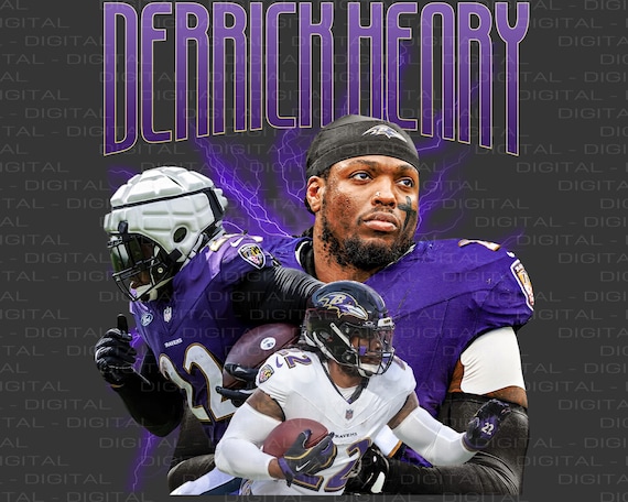 デリック・ヘンリー |ボルチモアデザイン |デジタルデザイン |サッカー