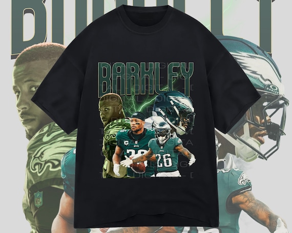 Saquon Barkley Philadelphia Design Digital Design Football T-Shirt  Design Poster T Shirt Design - Main Image
