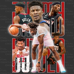 Jimmy Butler | Miami Design | Digital Design | Basketball T-Shirt Design | Poster | T Shirt Design