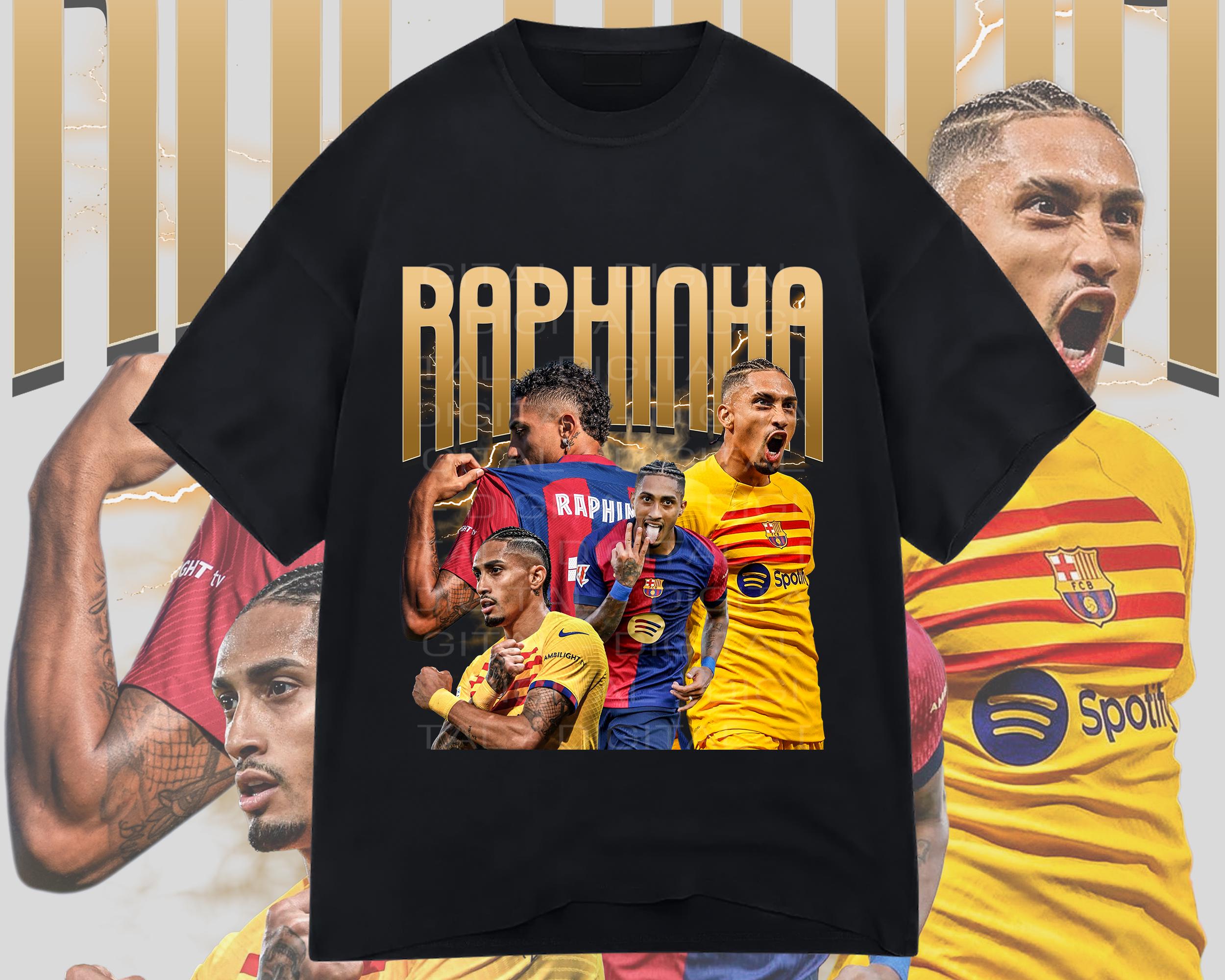 ラフィーニャ |バルセロナのデザイン |デジタルデザイン |サッカー T