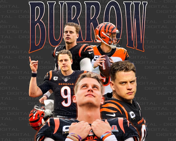 Joe Burrow | Cincinnati Design | Digital Design | Football T-Shirt Design | Poster | T-Shirt Design
