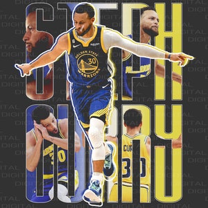 Esteban Curry | Diseño de San Francisco | Diseño Digital | Diseño de camiseta de baloncesto | Póster | Diseño de camiseta