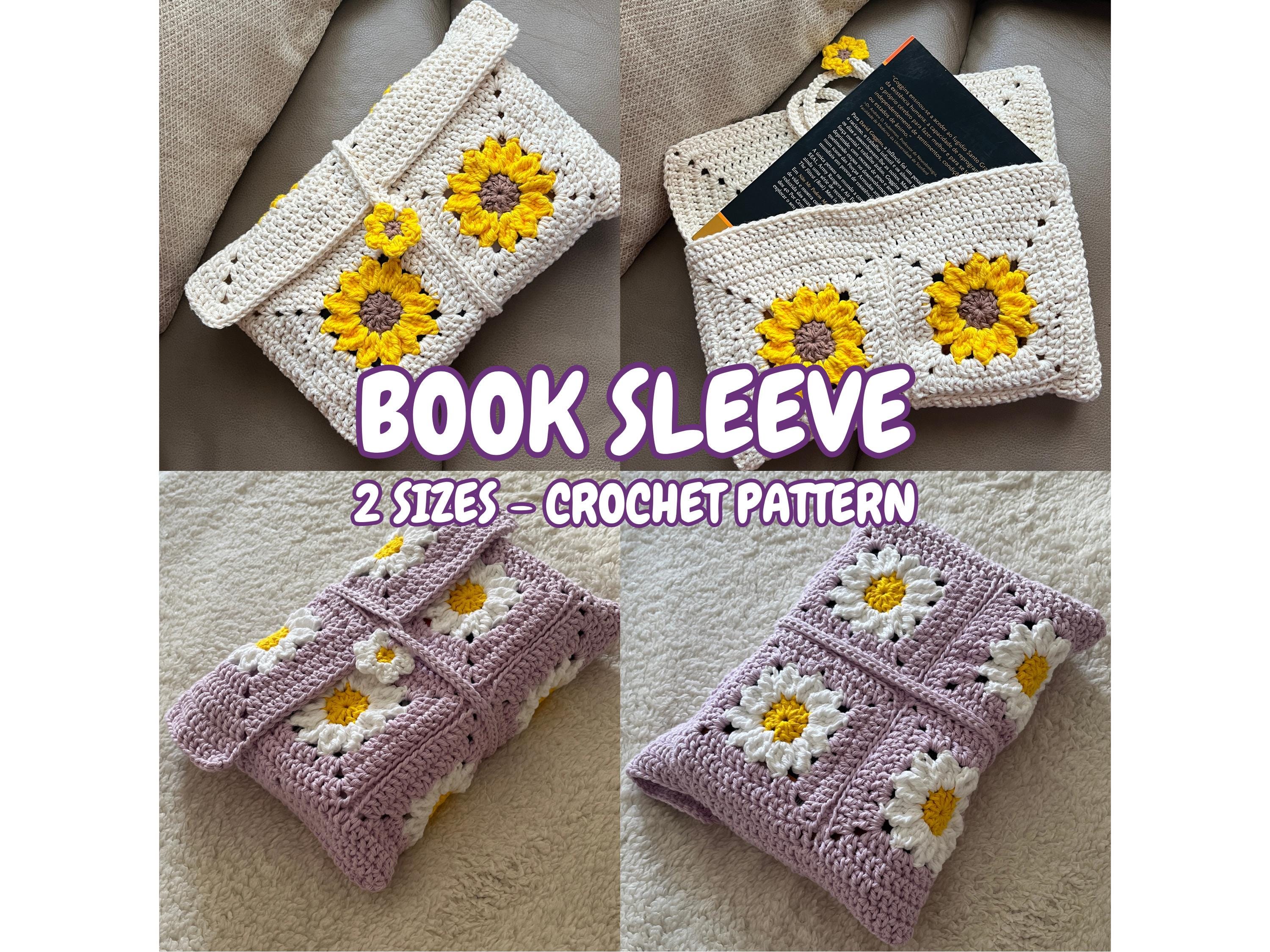 40 Book Sleeve Crochet Patterns for Stylish, Protective Handmade Reading Accessories 7 Crochet Pattern (english)