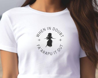 Fa&#39;arapu It Out Ori Tahiti T-shirt Cadeau pour elle Cadeau pour femme polynésienne Chemise de danse tahitienne Cadeau pour danseuse tahitienne T-shirt de pratique