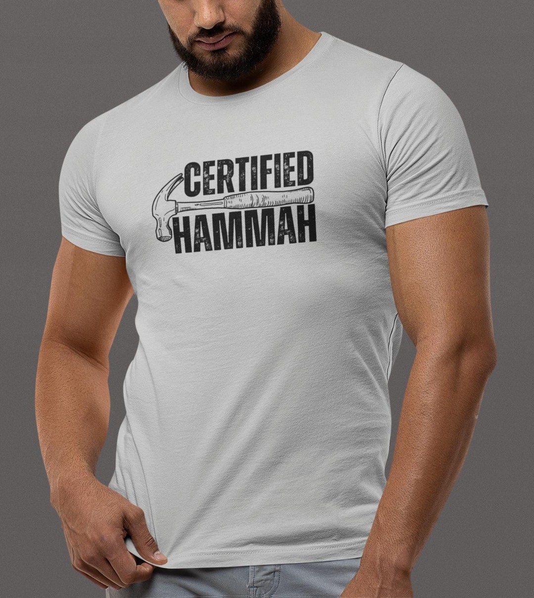 Certified Hammah T-shirt Hawaii Men's Shirt Hammer Theme Gift for