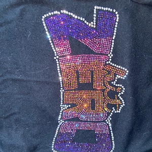Hit Zero Rhinestone Cheer Template