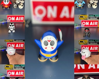 3D Printed Mario Characters