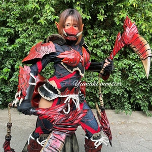 Monster Hunter World Odogaron Female Armor