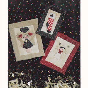 Teeny Yuletime Quilts by Finders Keepers With fabric kit (D-012)